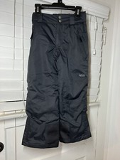 Snow Pants Kid's Size:XS 6-7 REI Black Co-op Peak-21Ski Black New 