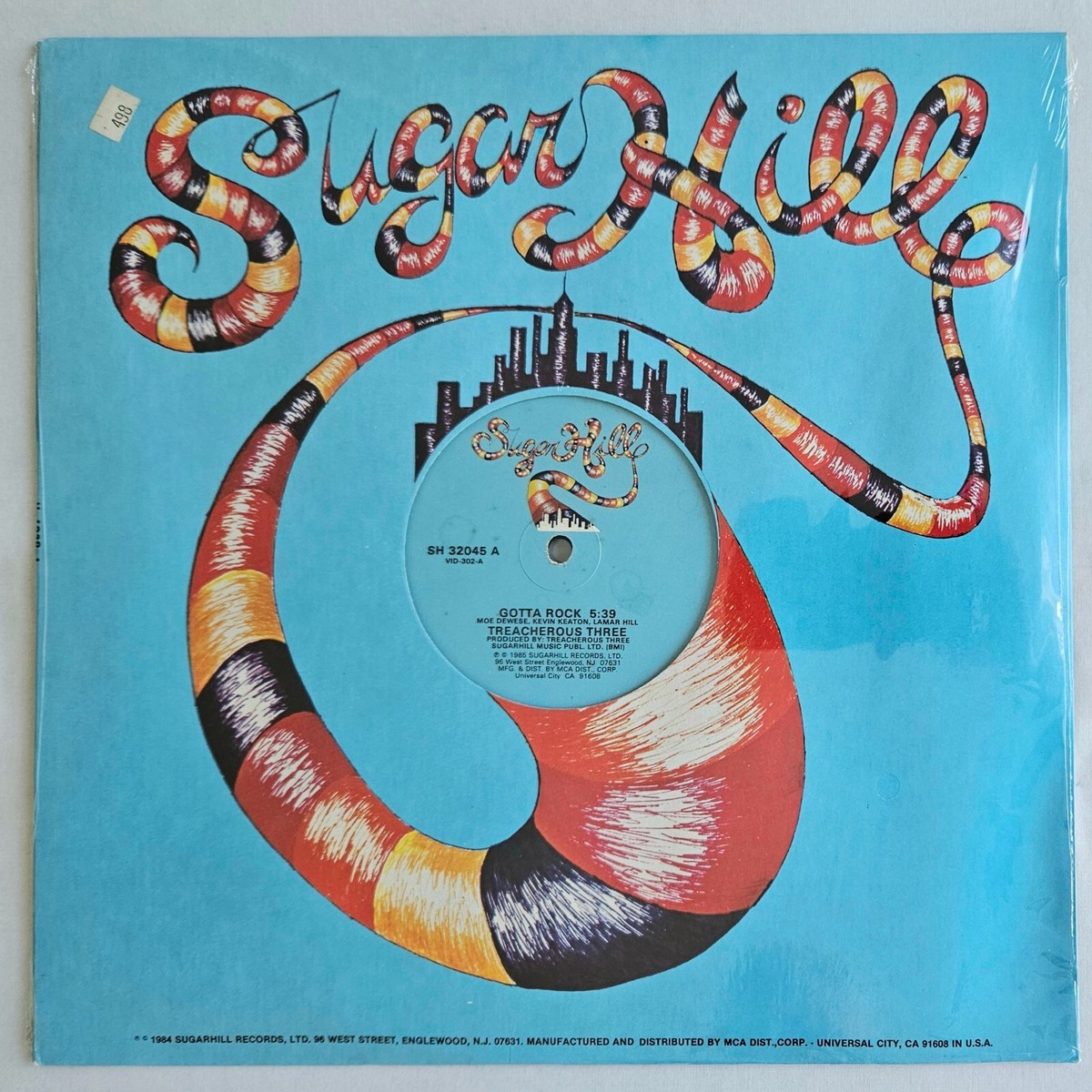 1985 - TREACHEROUS THREE - GOTTA ROCK / TURN IT UP - KOOL