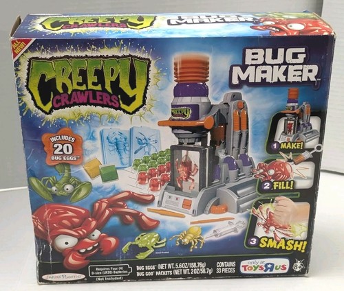 Creepy Crawlers Bug Maker 2011 Jakks Pacific Rare Set Incomplete READ ...