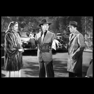 Photo F.003576 HUMPHREY BOGART LAUREN BACALL BOB STEELE (THE BIG SLEEP ...