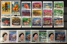 Cook Islands 1985 to 1990 - OHMS Corals - Complete Set of 22 - MNH ** SUPERB **