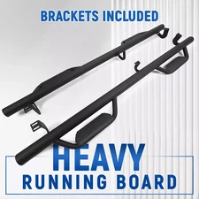 Fit Toyota Tacoma 2005-2023 Crew Double Cab 3" Running Board Side Step Hoop bar