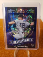 CLARKE SCHMIDT 2021 Panini Chronicles Crusade Blue Velocity RC ROOKIE Card #17