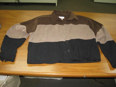 Christopher & banks jacket M Suede Brown