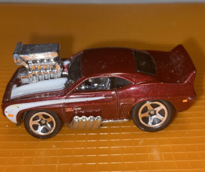 Vintage 2003 Hot Wheels '69 Camaro Z28 Rare Original Old Car White