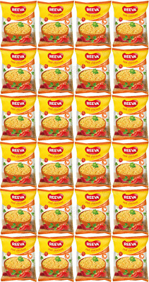 24 REEVA HOT CHICKEN Flavor Instant Ramen Noodle Soup Snacks (Rollton) 60g 2.2oz