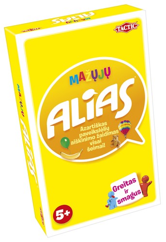 TACTIC Children's Game Board Alias Travel (In Lithuanian Length-
