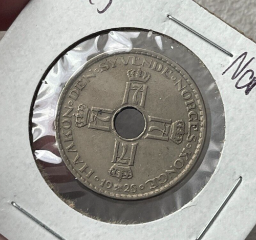 1925 Norway 1 One Krone - #1 L2