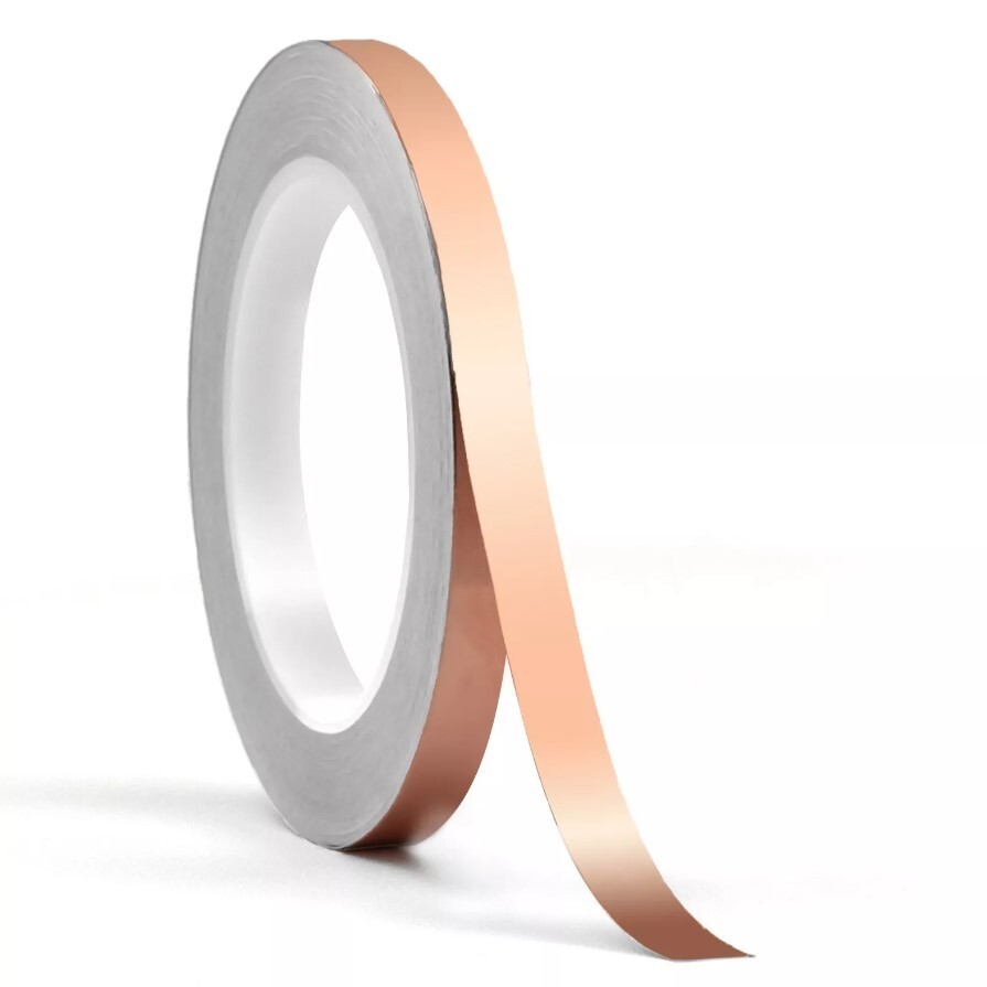 Copper Snail Slug Tape 10mm wide x 25m Adhesive Repellent Barrier Pest Deterrent