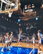 CHRISTIAN LAETTNER AUTOGRAPHED SIGNED 16X20 PHOTO JSA 