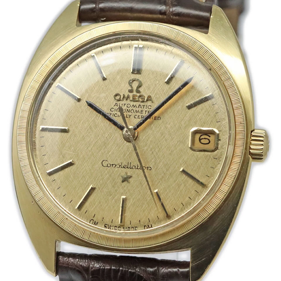 OMEGA Constellation 168.009 18K Gold Cal.564 Automatic Men s Watch