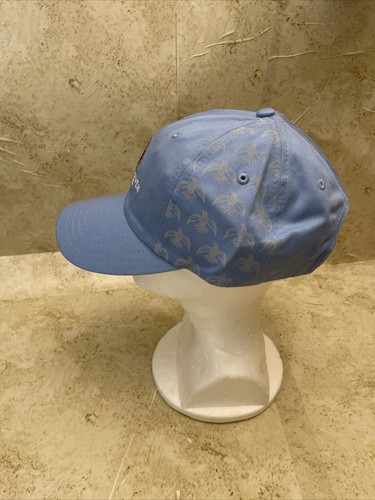 Circling Raven Golf Club Baseball Hat Cap Light blue embroidered logo Adult S/M - Picture 4 of 8