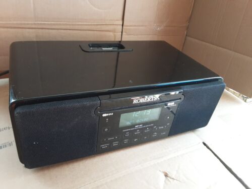 Roberts Revival MP43 DAB-FM-CD Player, Digital DAB Radio, ipod Dock, BLACK