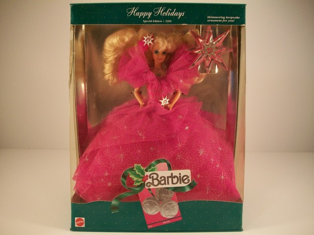 barbie holiday 1990