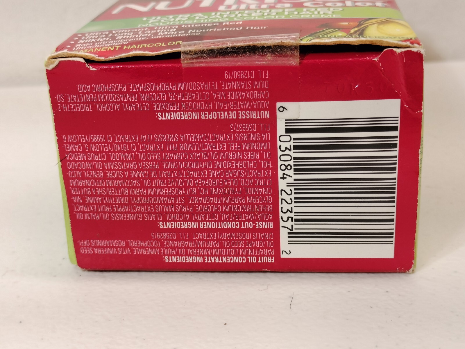 Garnier Nutrisse Color Creme Permanent Hair Color #R3 Light Iintense Auburn NEW