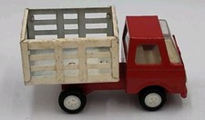 Vtg Japan Pressed Steel / TIN 4 1/4" Dump Truck