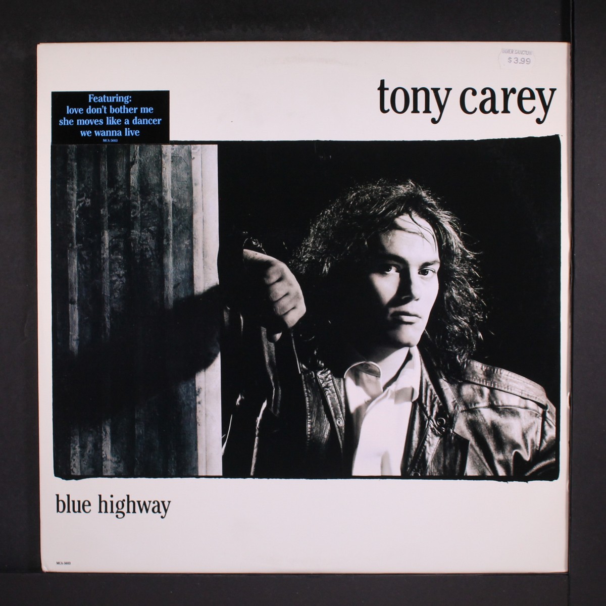ポップス+ロック(洋楽) CD Tony Carey Blue Highway  MCD05603 MCA Records (2) /00110 TONY CAREY: blue highway MCA 12