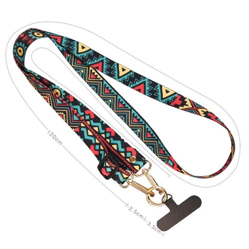 Retro Totem Patterns Anti-lost Rope Phone Chain Straps Phone Accessories - Photo 2 sur 14