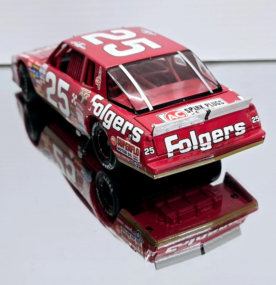 KEN SCHRADER 1988 TALLADEGA FIRST WIN FOLGERS 1/24 ARC DIECAST - Image 3 of 4
