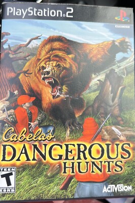 Cabela's Dangerous Hunts (Sony PlayStation 2, 2003) * Complete With Manual *