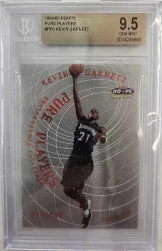 1999-00 Hoops pure players kevin garnett #pp6 /500 BGS 9.5