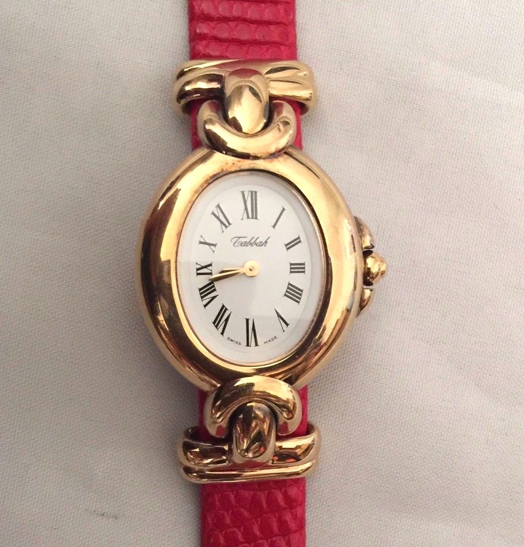 Tabbah Copacabana 20 Micron Gold plated over Silver women's Quartz