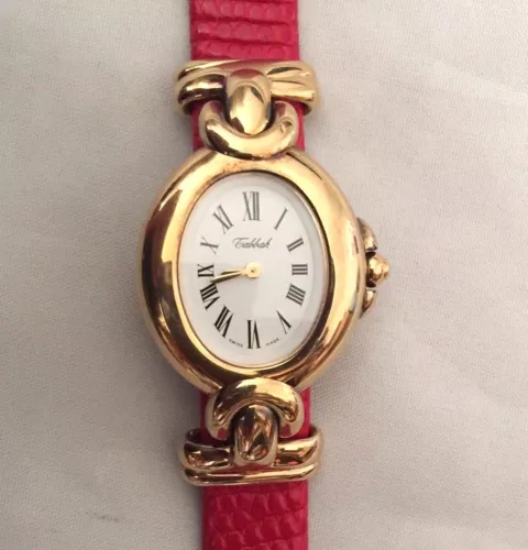 Tabbah Copacabana 20 Micron Gold plated over Silver women's Quartz Watch