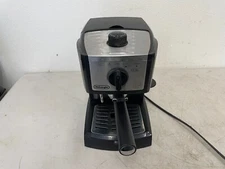 De'Longhi EC260BK Stainless Steel Espresso Cappuccino Machine Black