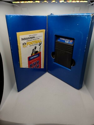 Notice + Overlays Pour Jeu Mattel Intellivision Football - 1980 - Bon état