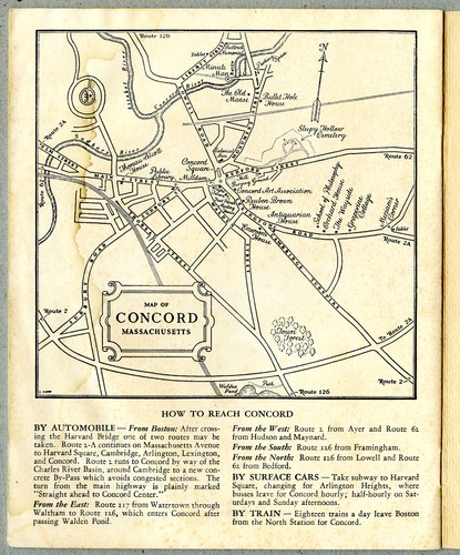 Concord, Massachusetts, 1950 Softcover Booklet By The Board of Trade - Concord - Bild 14 von 16