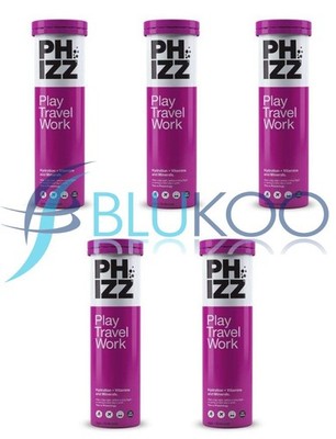Phizz 3in1 Trinkelektrolyte Apple & Blackcurrent - 20 Tabs (5er Pack)
