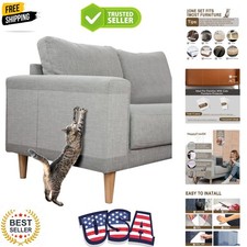 Anti Cat Scratch Furniture Protector, 10 Pack, Cat Scratch Deterrent Tape, Co...