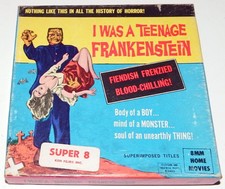   Vintage I WAS A TEENAGE FRANKENSTEIN Super 8MM Home Movie  