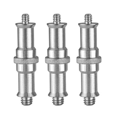  3 Stück Lichtstativadapter 1/4 bis 3/8 Konverterschraube