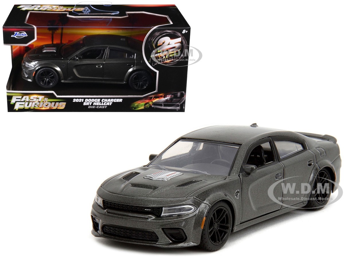 2021 DODGE CHARGER SRT HELLCAT GRAY 