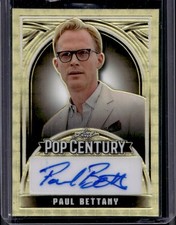 2024 Leaf Metal Pop Century Paul Bettany Auto Mojo Super Prismatic Gold #1/1
