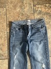 PAIGE JIMMY JIMMY BLUE JEANS 27 DISTRESSED STRAIGHT LEG SEWN HEM — photo 5