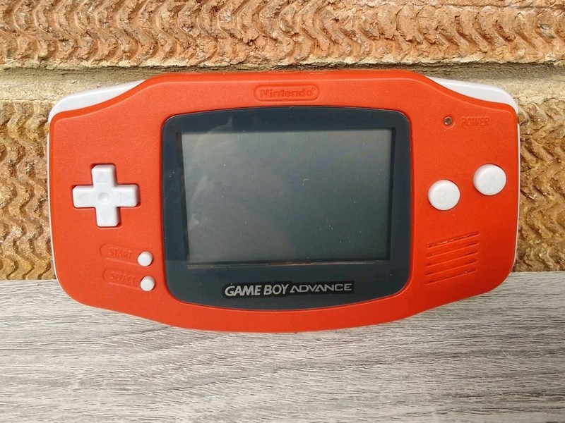 Nintendo Game Boy Advance console Red , Tested and working