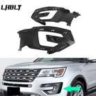 Front Bumper Fog Light Bezel Cover Trim For Ford Explorer 2016-2017 Left+Right