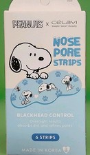 Peanuts Snoopy Nose Pore Strips 6 pack By Celavi