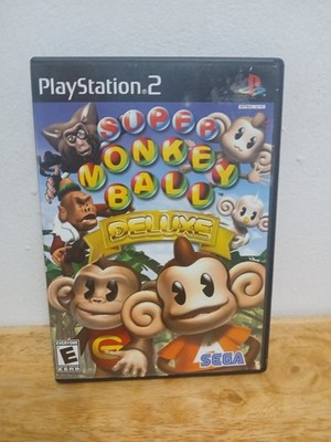 Super Monkey Ball Deluxe Sony PlayStation 2, 2005, Complete with Manual