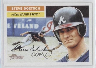 2005 Topps Heritage Steve Doetsch Steven Doetsch #172 Rookie RC 0kz8
