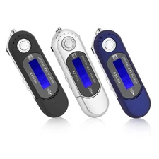 Portable Music MP3 USB Player With LCD Screen FM Radio Voice Memory Card