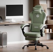 Gaming Chair with Massage Ergonomic PC Gaming Chair Computer Chair with Footrest