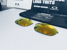 Oakley Half Jacket 1.0 FIRE Iridium Polarized lens set New OEM / Standard Size