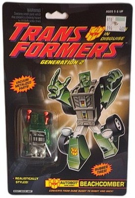 Transformers Generation 2 Beachcomber Autobot Dune Buggy Figure
