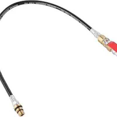 #ad Engine Air Valve Holder Pressure Pipe w Ball Valve for Engine Valve Spring Compr $20.24