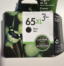 Genuine HP 65XL Black Ink Cartridge Original OEM New