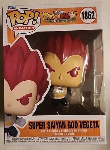 Funko Pop! Vinyl: Dragon Ball - Super Saiyan God Vegeta #1862
