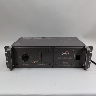 #ad Vintage Peavey M 3000 MK V Power Amplifier 300W Rackmount Pro Audio Made In USA $179.00